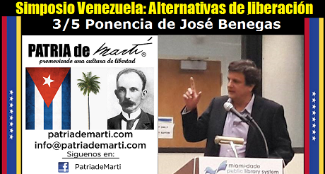 José Benegas - Simposio Venezuela: Alternativas de liberación