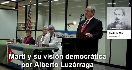 simposio Marti vision democratica Alberto Luzarraga