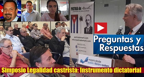 Preguntas Simposio Legalidad Castrista FB