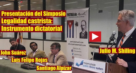 Presentacion Simposio Legalidad Castrista FB