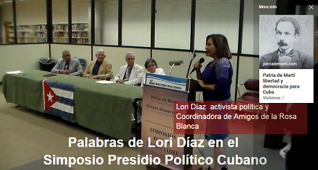 Lori Diaz Presidio Politico Cubano
