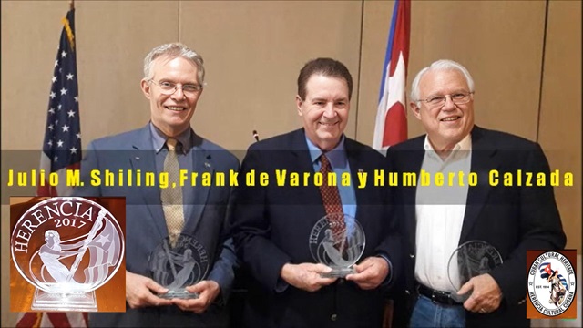 Premio Herencia 2017 Julio M Shiling Frank de Varona y Humberto Calzada