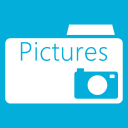 Folders OS Pictures Folder Metro icon