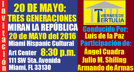 invitacion 20 de mayo tres generaciones