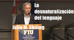 Julio M Shiling desnaturalizacion del lenguaje