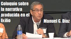 Manuel C Diaz narrativa producida exilio