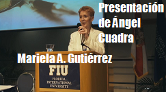 Mariela Gutierrez presenta Angel Cuadra