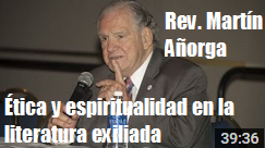 Martin Anorga etica espiritualidad literatura exiliada
