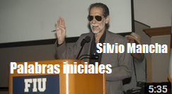 palabras iniciales Silvio Mancha