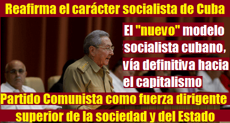 Nuevo modelo socialista cubano