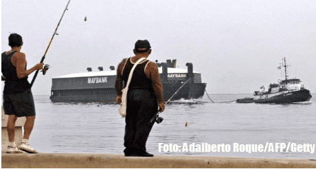 pescadores habana barco mercante