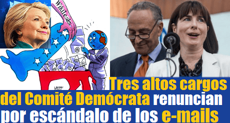 renuncias por escandalo de e mails