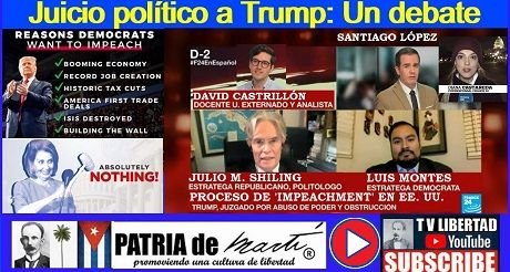 Juicio político a Trump: Un debate