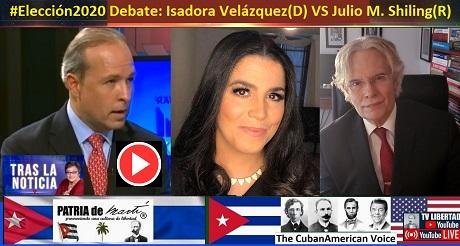 #Elección2020 Debate: Isadora Velázquez(D) VS Julio M. Shiling(R)