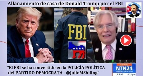DEBATE Allanamiento de casa de Donald Trump por el FBI