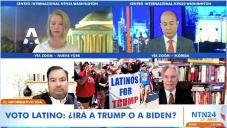 Debate voto latino: ¿Irá a Trump o a Biden?