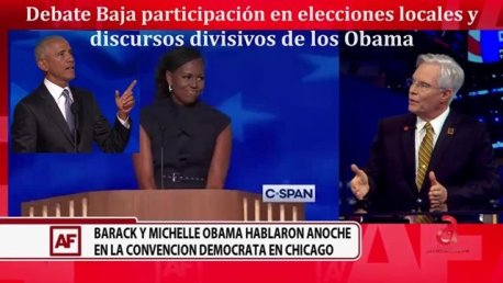 Debate político: Elecciones locales y Convención Demócrata