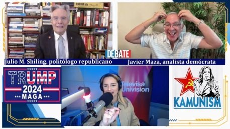 Debaten Javier Maza y Julio M. Shiling sobre Elecciones 2024