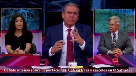 Debate intenso sobre deportaciones, USA en Gaza y cárceles en El Salvador