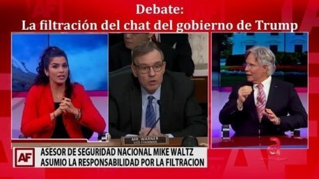 Debate: La filtración del chat del gobierno de Trump