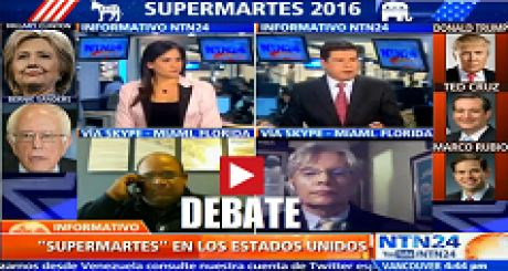 DEBATE: Supermartes 2016 Candidatos demócratas y republicanos