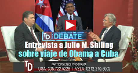 Entrevista a Julio M. Shiling sobre viaje de Obama a Cuba