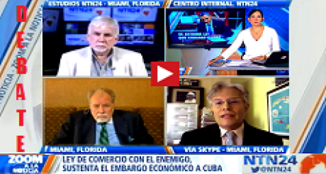 Debate: Embargo y Ley de Comercio con el  Enemigo que Obama renovó