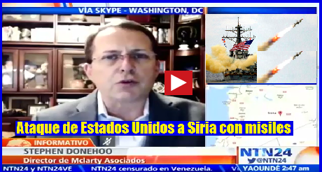 Ataque EEUU Siria con Misiles FB