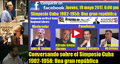 Conversando sobre Simposio Cuba 1952-1958 238x127