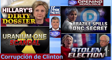 Corrupción de Clinton revelada por Brazile