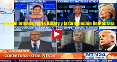 Debate intenso Hillary Convencion Democrata 238x127