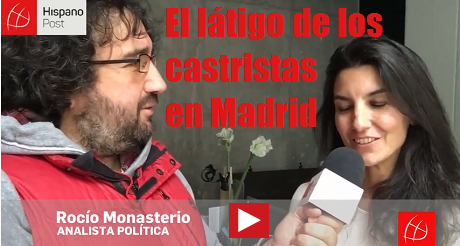 El latigo de los Castristas en Madrid