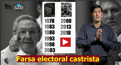 Farsa electoral castrista