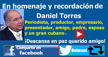 En homenaje y recordación de Daniel Torres