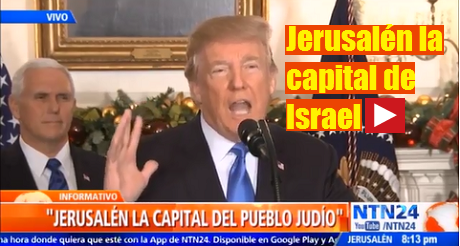 Jerusalén la capital de Israel