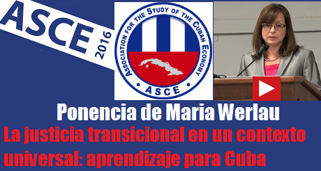 La Justicia transicional Maria Werlau FB