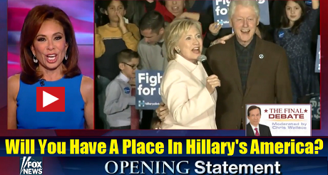 Will You Have A Place In Hillary America FB