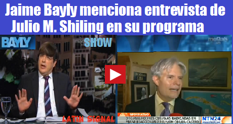 bayly menciona entrevista Julio M Shiling en su programa