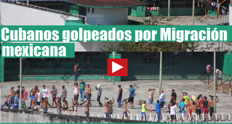cubanos migrantes mexico exigen libertad FB