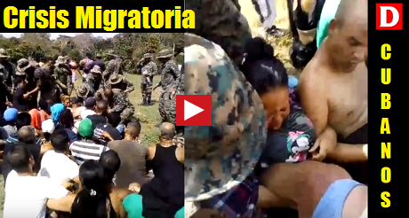 deportacion brutal cubanos Panama FB