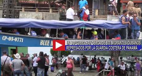 migrantes cubanos represados en Panama FB