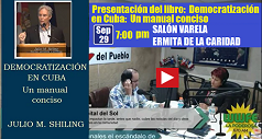 palabras sobre libro democratizacion en Cuba 238x127