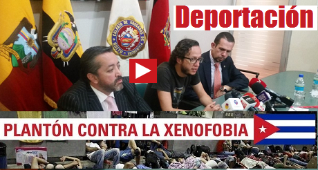 rueda de prensa deportacion de cubanos