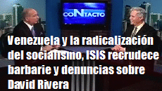 venezuela radicalizacion socialismo ISIS barbarie denuncias David Rivera