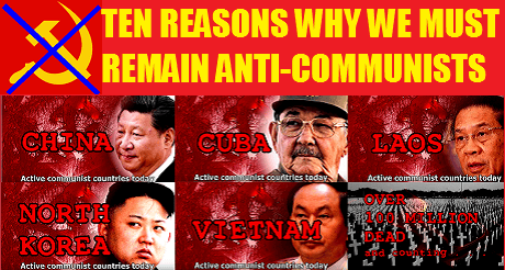 we must remain ANTICOMMUNIST